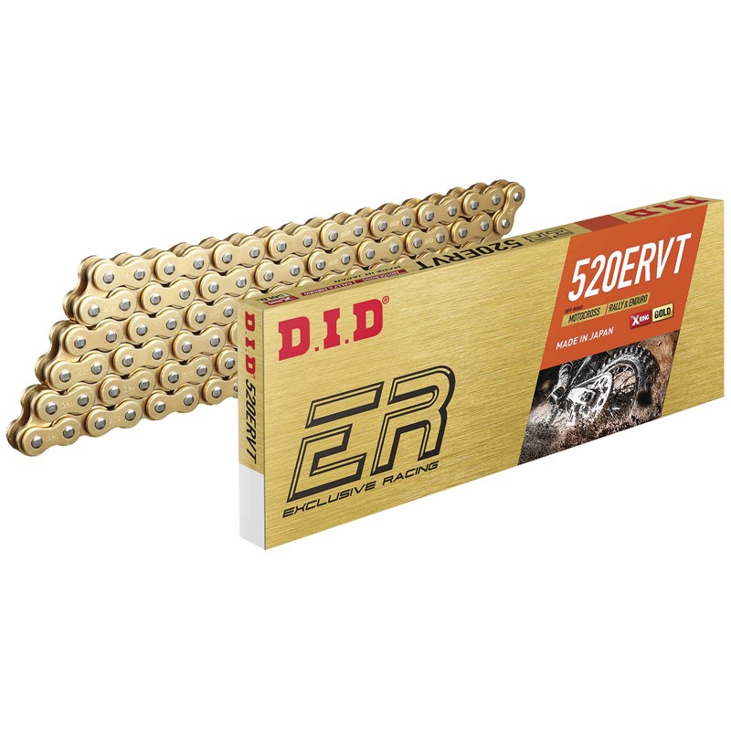 D.I.D 520ERVTG FJ CLIP LINK Clip Connection Link for 520 ERVT Racing Chain Gold