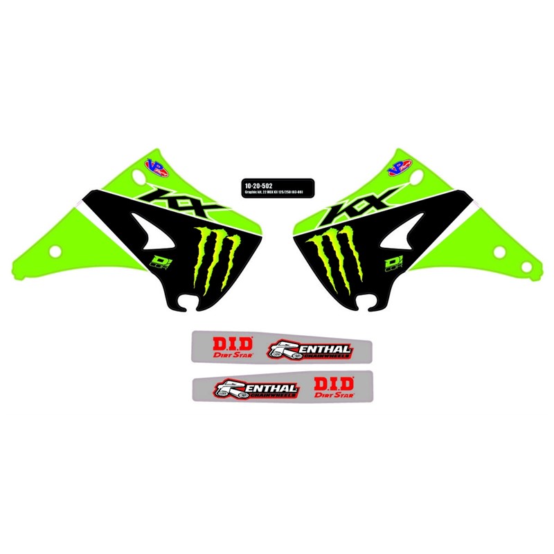 Monster Energy Bicycle Kit Gear