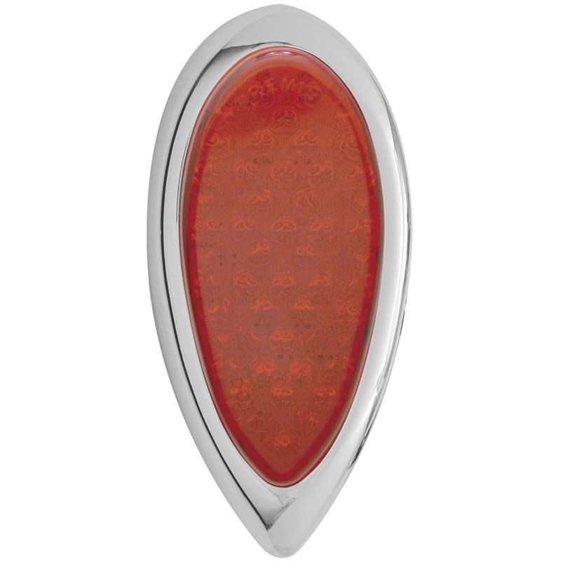 LED Flush Mount Teardrop Taillight, 2004 Suzuki GSX-R600