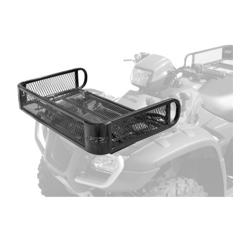 Steel mesh atv front best sale rack basket