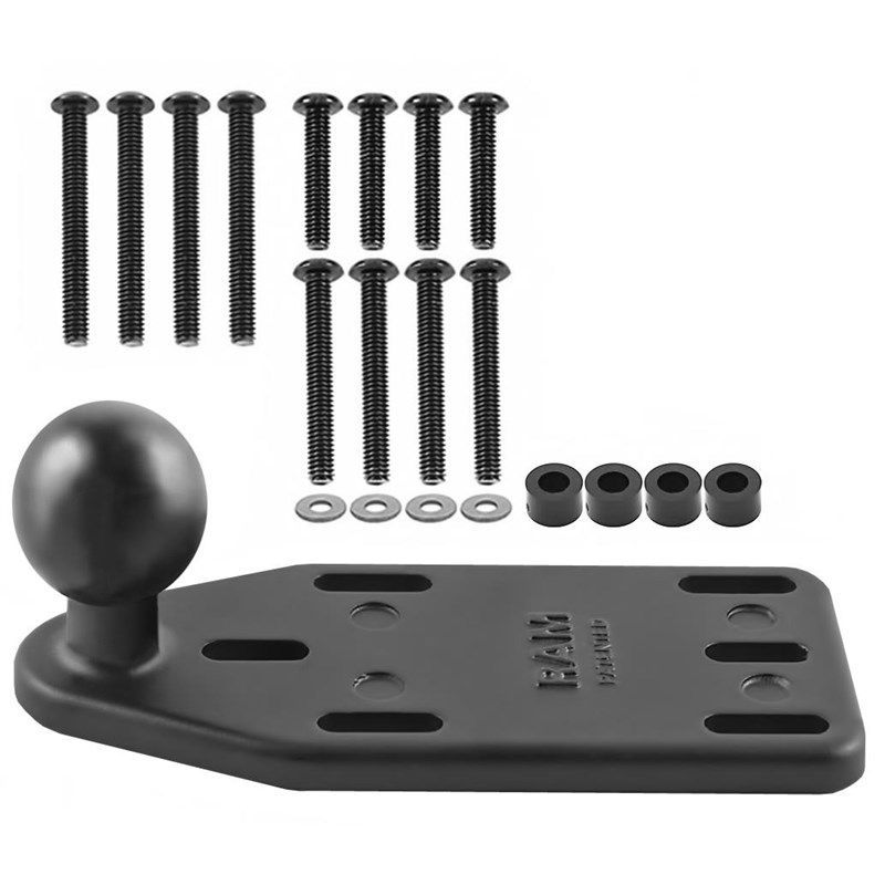 RAM Brake/Clutch Resevoir Cover Base with 1in. Ball Offset