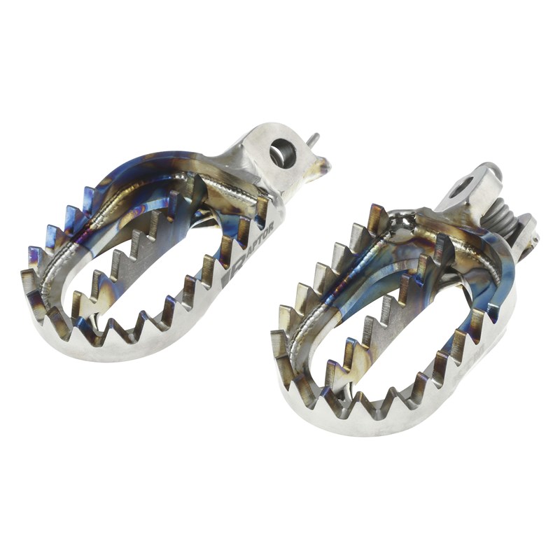 Titanium Foot Pegs Heartland Honda