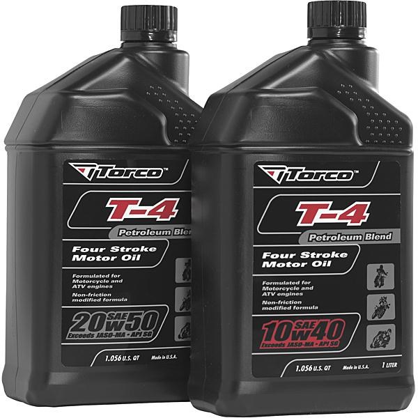 T4 Motorcycle Oil 10W40 | CyclePartsNation