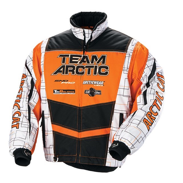 Team Arctic Jacket Orange | Babbitts Arctic Cat Partshouse