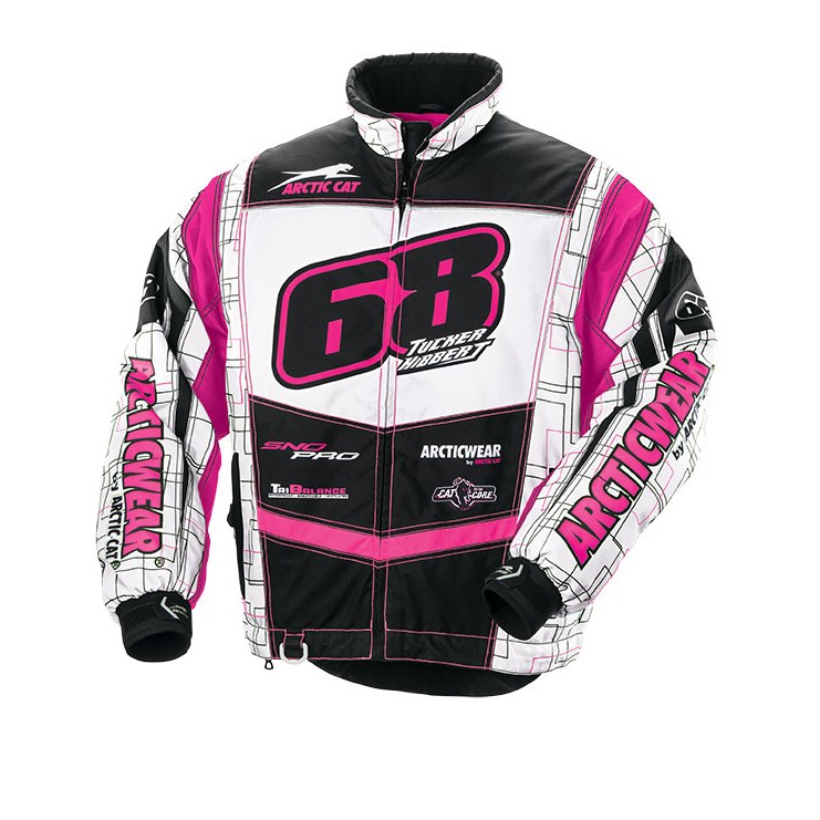 pink arctic cat snowmobile jacket