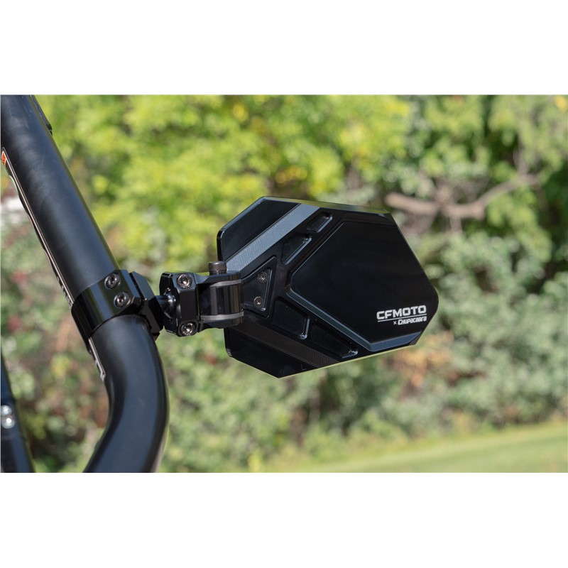 Chupacabra Cuero Billet Mirrors, Round Tube 5HYV-805600-1000