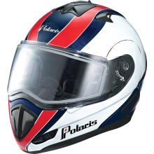 blue and yellow dirt bike helmet