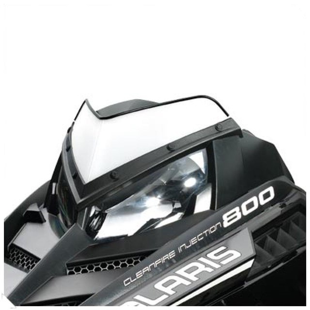 Pro Ride Low Windshield White 17 Polaris 550 Indy