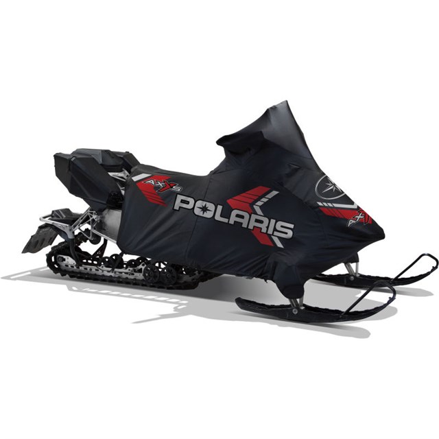 34 Polyester Snowmobile Cover Blackred 2016 Polaris 800