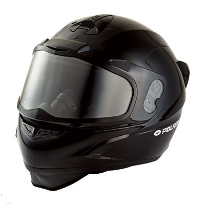 matte black dual sport helmet