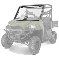 LOCK & RIDE® PRO-FIT Tip-Out Poly Windshield