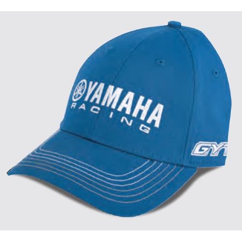 OEM Yamaha Racing Flex Fit Baseball Hat Cap with Tuning Fork Logo SM/MD & LG/XL