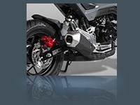 Big-bike features.